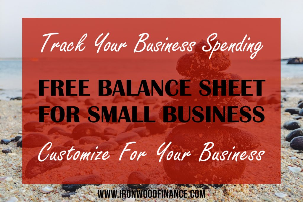 balance sheet for businesses